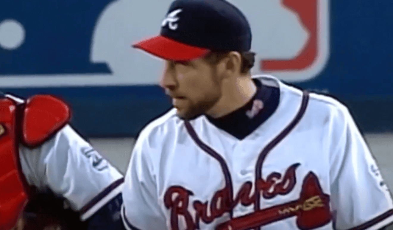 Image of John Smoltz and Doyle Alexander, highlighting a key trade in baseball history.